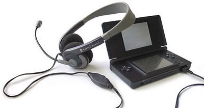 Headset para DS fará você parecer menos idiota!