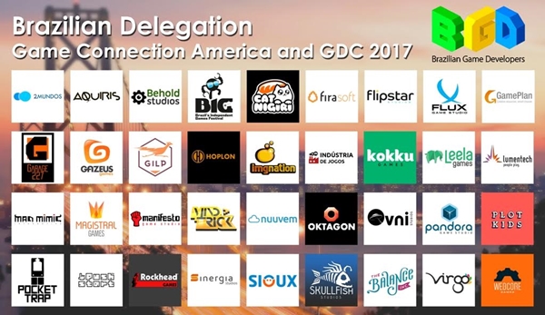 Brasil tem maior delegação participando da GDC e Game Connection America