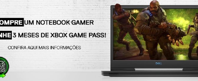 Notebooks para jogadores da Dell chegam com Xbox Game Pass