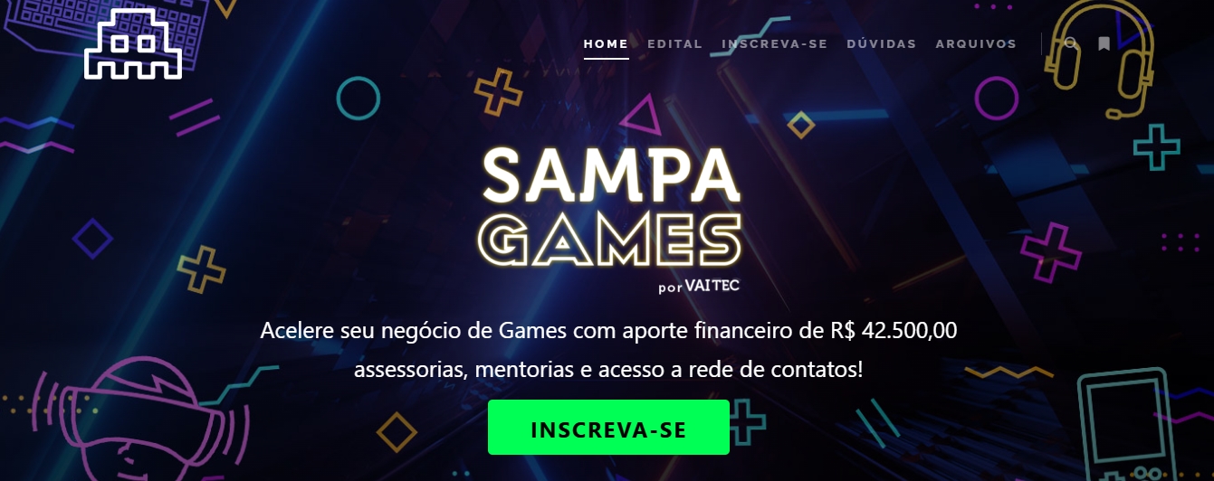 Produção de jogos eletrônicos entra para edital de projetos com