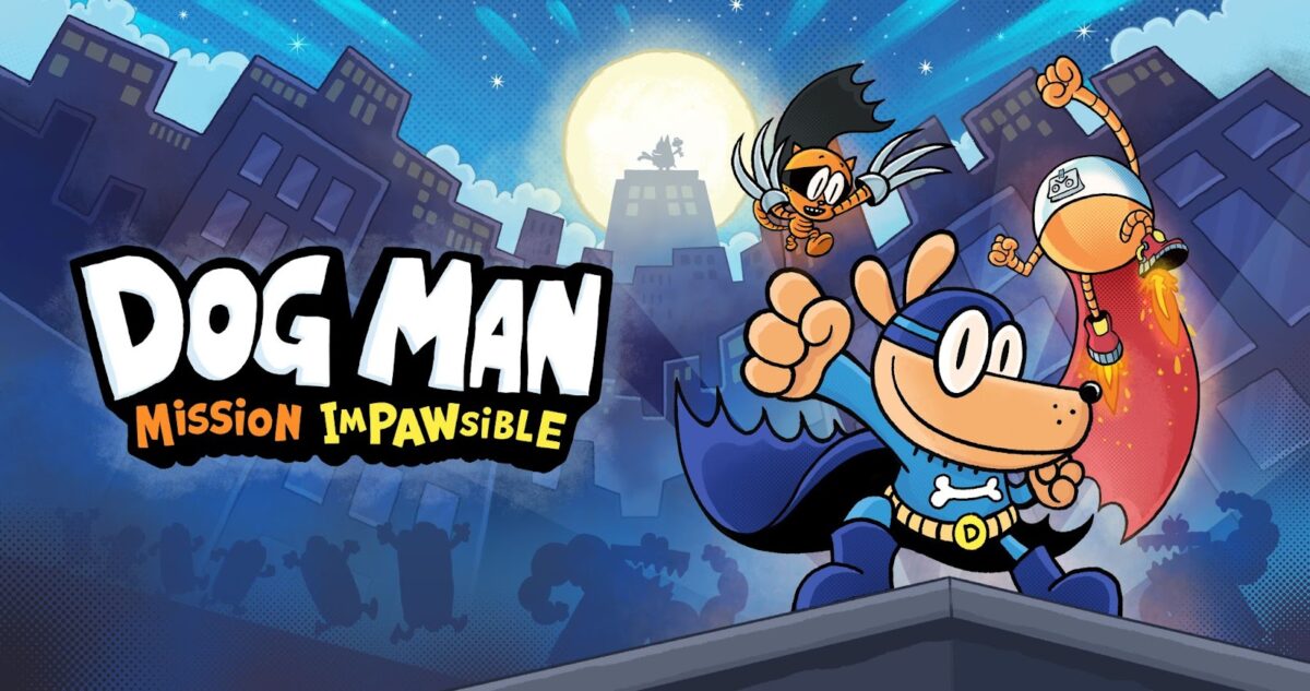 Novo jogo do Dog Man, ‘Dog Man: Mission Impawsible’, promete diversão para toda a família e será lançado em dezembro