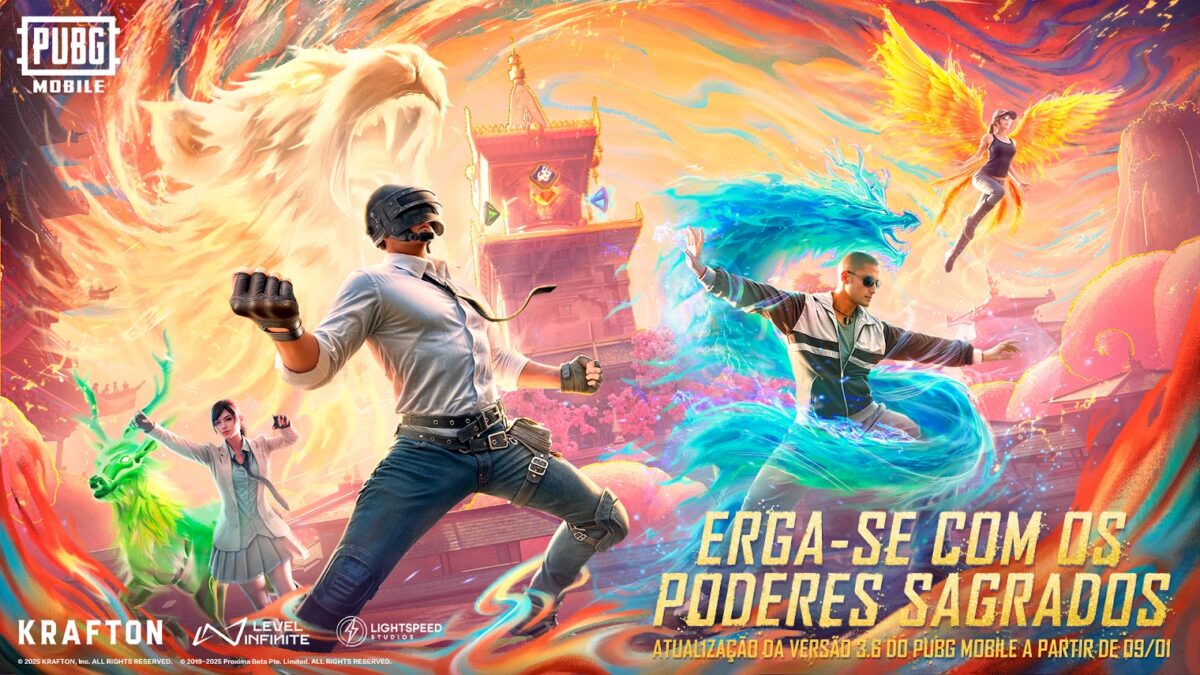 PUBG MOBILE lança atualização 3.6 com novidades e modo temático inédito